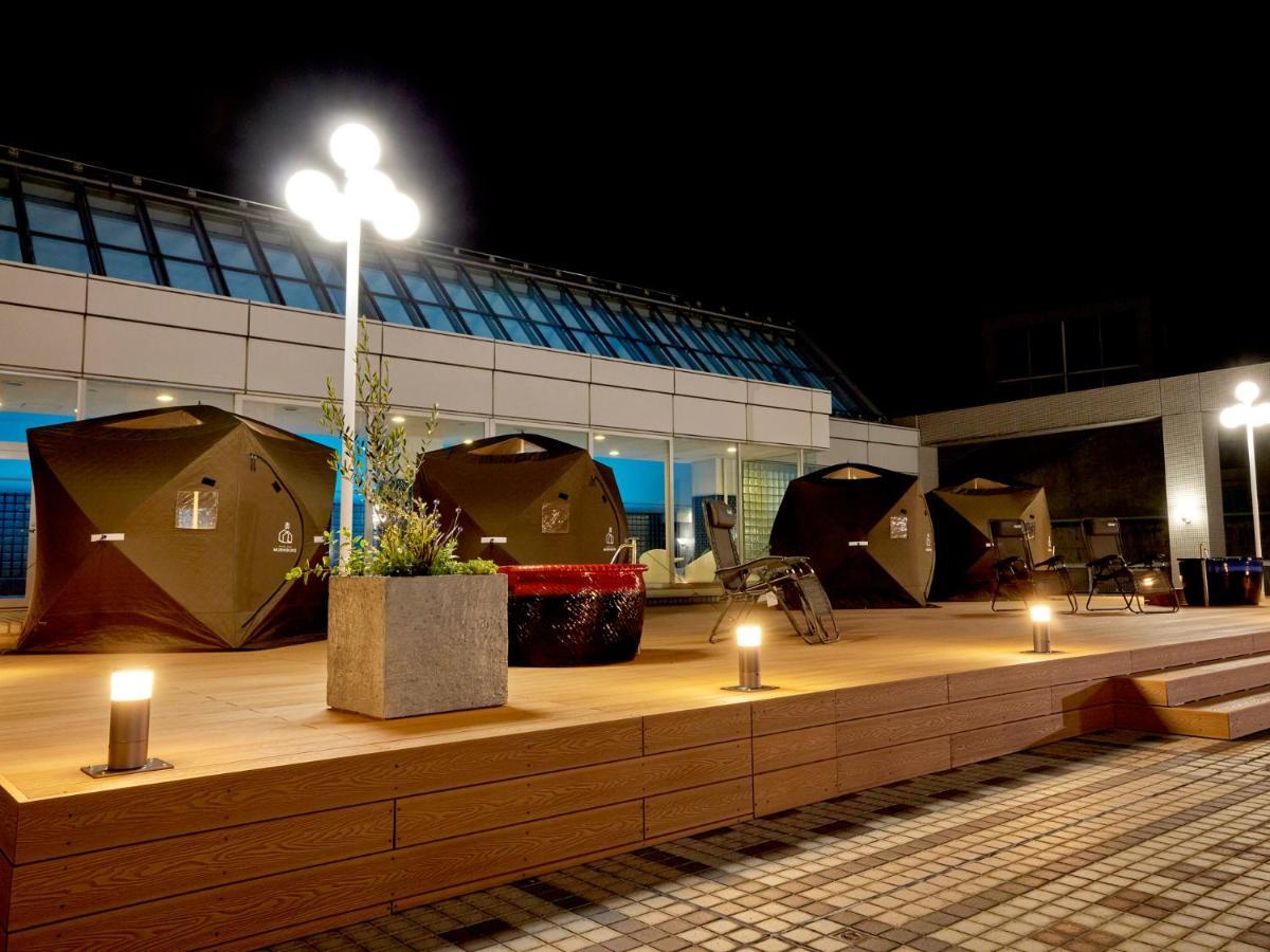 Miyako Hotel Gifu Nagaragawa Esterno foto The rooftop of the hotel