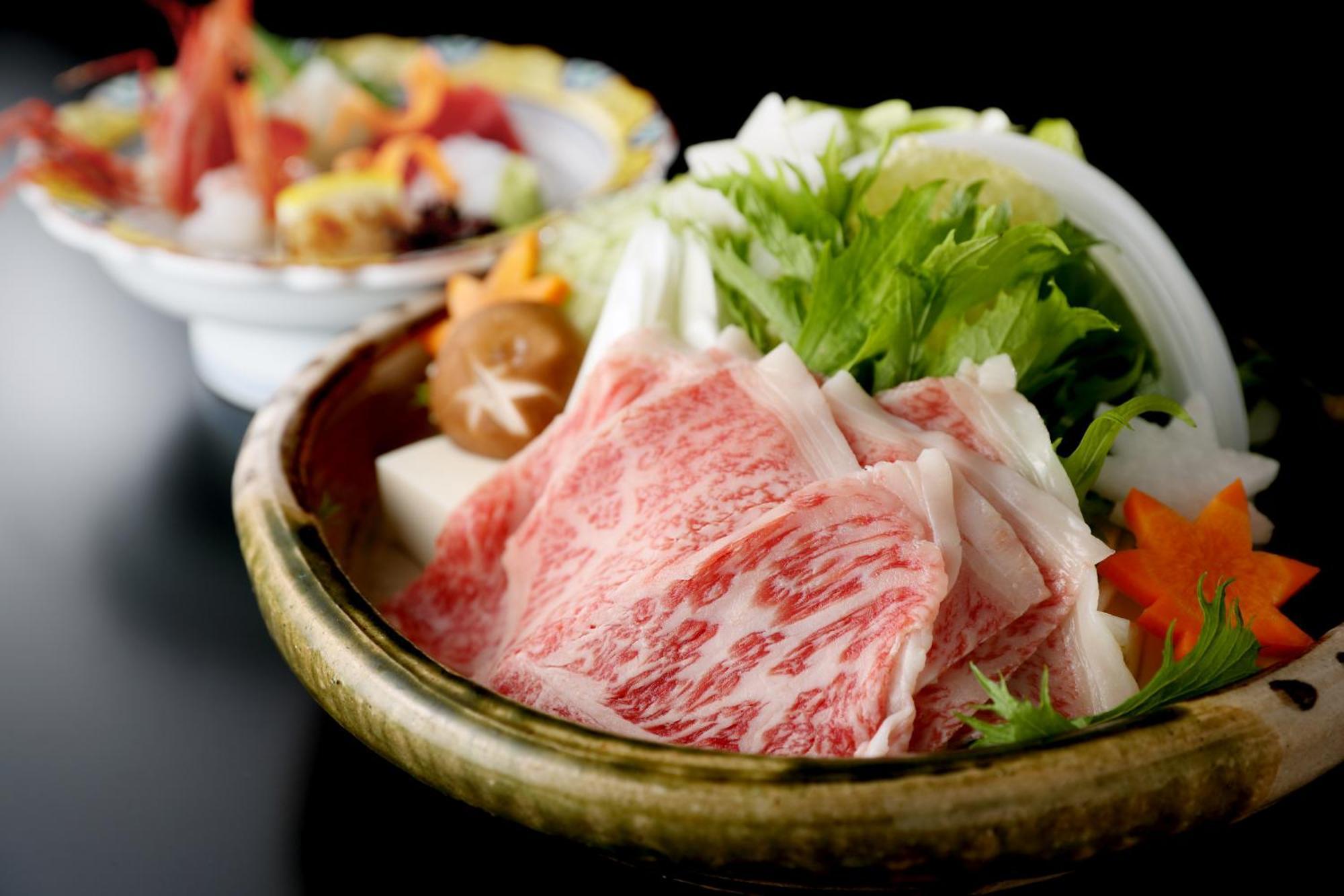 Miyako Hotel Gifu Nagaragawa Esterno foto Kobe beef
